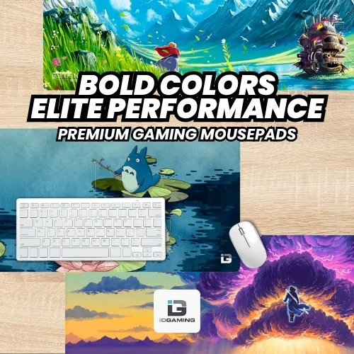 IDGaming premium gaming mousepads